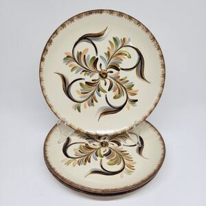 Gail Pittman Southern Living Home Alfresco Set Of 3 Botanical  Salad Plates